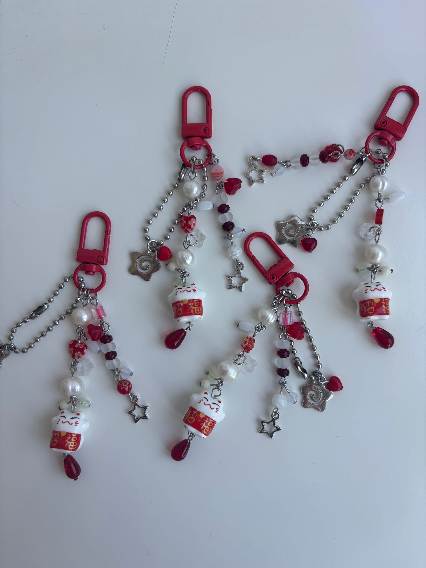 lucky cat charms